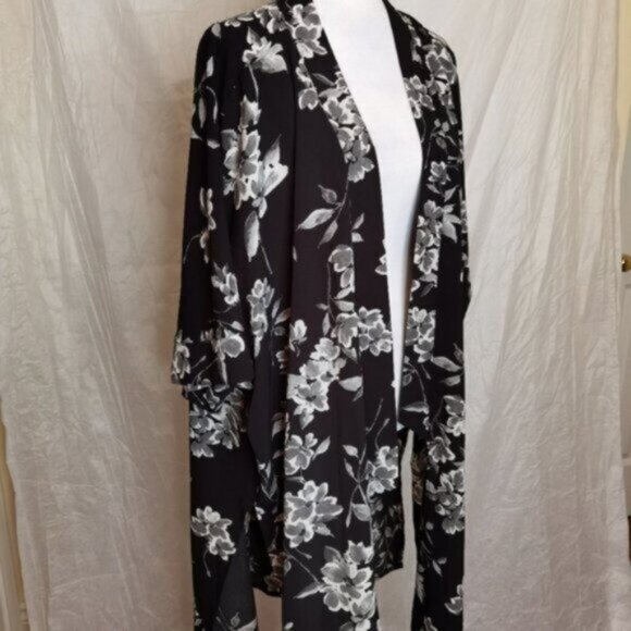 M Boutique Mendocino floral duster coat - Picture 1 of 5